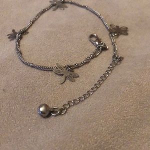 Dragonfly anklet